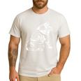 English Bulldog Dog Hund Gift Men's Casual T-Shirt White