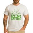 French Bulldog Rolling Fatties Dog Lover Puppy Owner Men's Casual T-Shirt White