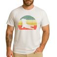 French Bulldog Yoga Frenchie Men's Casual T-Shirt White