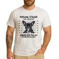 Personal Stalker French Bulldog Men's Casual T-Shirt White