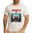 Tan Frenchie Jowls Fawn French Bulldog Mom Top Dad Men's Casual T-Shirt White