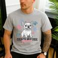 French Bulldog Mama Frenchie Dog Mom Men's Casual T-Shirt Sport Grey