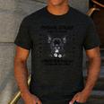 Personal Stalker French Bulldog Men's Casual T-Shirt Dark Grey