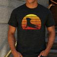 Retro Vintage French Bulldog Shirt Yoga French Bulldog Men's Casual T-Shirt Dark Grey