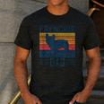 Vintage Frenchie Dad French Bulldog Men's Casual T-Shirt Dark Grey