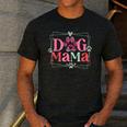 Women Dog Mama Dog And Cat Mom Furmama Women Men's Casual T-Shirt Dark Grey