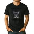 Personal Stalker French Bulldog Men's Casual T-Shirt Black