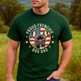For French Bulldog Lovers Men Proud Frenchie Dog Dad Men's Casual T-Shirt Forest