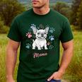 French Bulldog Mama Frenchie Dog Mom Men's Casual T-Shirt Forest