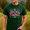 Women Dog Mama Dog And Cat Mom Furmama Women Men's Casual T-Shirt Forest