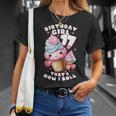 17歳の誕生日ガール 17年目 アイスクリーム 背番号17 Tシャツ 彼女への贈り物
