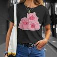 3匹の小さな豚 Tシャツ 彼女への贈り物