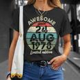 45歳の誕生日 1978年8月24日 45歳の誕生日 Tシャツ 彼女への贈り物