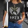 52歳のギフト ヴィンテージ 1973年生まれ レトロ 52歳の誕生日 Tシャツ 彼女への贈り物