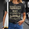 60歳の誕生日プレゼント 男性神話 1965年5月 Tシャツ 彼女への贈り物