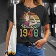 77 Años Edición Limitada 1948Intage 77 Cumpleaños Camiseta unisex Regalos para ella
