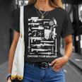 80年代映画 武器 サイエンスフィクションとホラーを選択 Tシャツ 彼女への贈り物