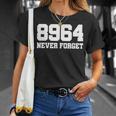 ホワイト 8964 Never Forgetelf-Defense Tシャツ 彼女への贈り物