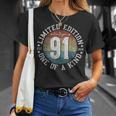 91歳のギフト ヴィンテージ 1934年限定版 91歳の誕生日 Tシャツ 彼女への贈り物