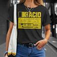 Acid Tb303 ベースペダル アナログシンセサイザー Dj Nerd Tシャツ 彼女への贈り物