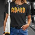 Adhd ロッカーtシャツ メンズ レディース キッズ Tシャツ 彼女への贈り物