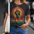 África Resistencia Thomasankara Burkina Faso Ibrahim Traore Camiseta unisex Regalos para ella