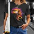 African American Boyunflower Melanin History Month Tシャツ 彼女への贈り物