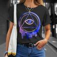 Alleeing Eye Illuminatitars ギフト Tシャツ 彼女への贈り物