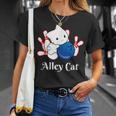 Alley Cat ボーリングtシャツ Tシャツ 彼女への贈り物