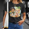 Apt Buddiesummeribes – ビーチサイドファンアドベンチャー Tシャツ 彼女への贈り物