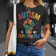 Autism Is Myuperpower 自閉症啓発パズル プライド Tシャツ 彼女への贈り物