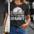 Baseball Grammy Baseball Player Game Day Mother's Day T-Shirt Gifts for Her