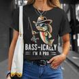 Bass-Ically I'm A Pro バスフィッシングアパレル メンズ キッズ Tシャツ 彼女への贈り物