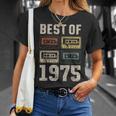 Best Of 1975 カセットテープ・レトロ 50歳の誕生日 Tシャツ 彼女への贈り物