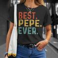 Best Pepe Ever レトロヴィンテージ ペペペへのユニークなギフト Tシャツ 彼女への贈り物