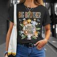 Big Brother Of The Wild One First Birthday Safari Jungle T-Shirt Gifts for Her