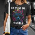 Bigtone Gap バージニア Usa クマと花のデザイン Tシャツ 彼女への贈り物