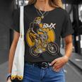 Bmx ライダーバイク 自転車 レーシング キッズ 男の子 Tシャツ 彼女への贈り物