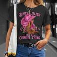 Boots And Bling It's A Cowgirl Thing Western Rodeo Cowgirl T-Shirt Gifts for Her