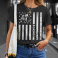 Boxerintage Boxing American Flag Boxing Distressed Tシャツ 彼女への贈り物