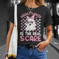 Breast Cancer Is The Realcare Tシャツ 彼女への贈り物