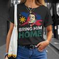 Bring Him Home サポーター Digong Duterte フィリピン Du30 Tシャツ 彼女への贈り物