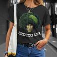 Brocco Lee ブロッコリー ブルースビーガン ベジタリアン ワードゲーム Tシャツ 彼女への贈り物