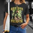 Brr Brr Patapim おもしろイタリアンミーム ブレイン パタピム ユーモア Tシャツ 彼女への贈り物