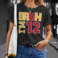 Bruh I'm 12歳 ギフト 男の子 女の子 It's My 12Th Birthday Tシャツ 彼女への贈り物