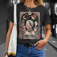 Camisa Con Cartas De Tarot De The Reader Divertida Amante De Los Libros Camiseta unisex Regalos para ella