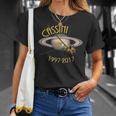 Cassini プローブ 記念土星 Tシャツ 彼女への贈り物