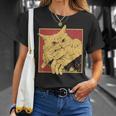 Cat Bite Anime For Women T-Shirt Gifts for Her