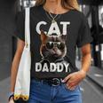 Cat Daddy 猫のお父さん 猫のお父さん お父さん ハウス 猫のお父さん 父の日 猫 Tシャツ 彼女への贈り物