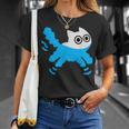 Catwimming Kitten In Water Cute Animalwimmer Tシャツ 彼女への贈り物